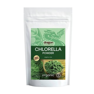 Bột tảo Chlorella hữu cơ 200g Dragon Superfood