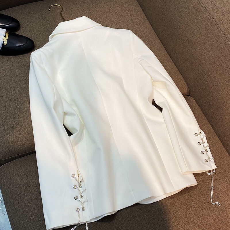 Áo khoác tay dài phong cách Pháp trẻ trung thời trang mùa thu 2021 dành cho nữ | BigBuy360 - bigbuy360.vn