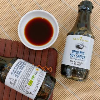 Nước tương hữu cơ pb farm 200ml