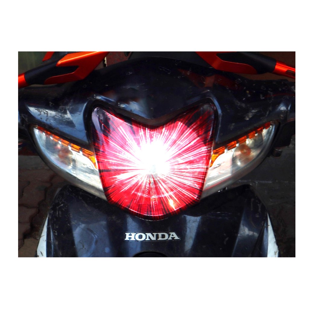 Decal dán pha đèn xe máy - Tem dán trang trí xe máy