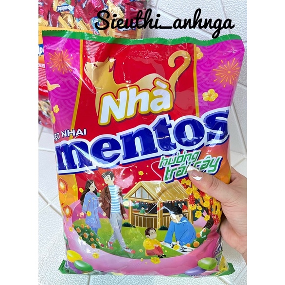 Kẹo Cứng Alpenliebe/Mentos Bịch 2Kg/1Kg