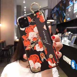Ốp lưng Samsung Galaxy Note 10 plus Note 10 Flower Soft TPU có đai