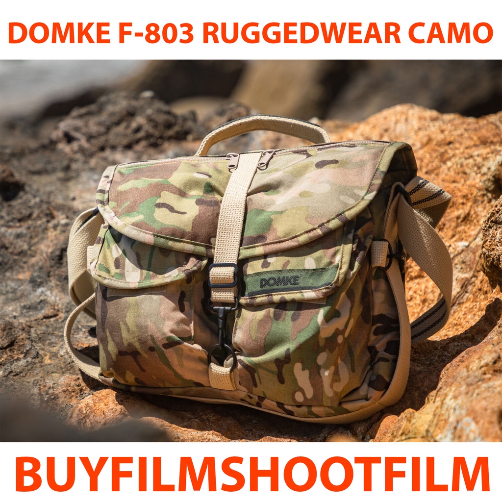 Túi máy ảnh Domke F-803 RuggedWear Camera Messenger Bag  bản "Lục quân"