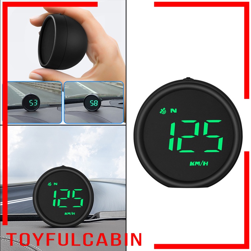 Đồng Hồ Đo Tốc Độ 4.5 &quot;GPS HUD 5V Cho Xe Đạp Điện