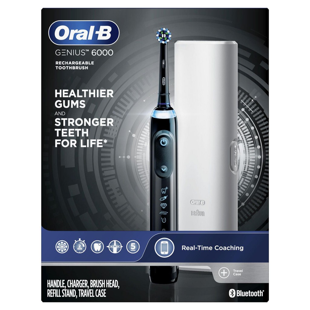 [CHÍNH HÃNG] Bàn chải điện Oral B Smart - có bluetooth - Hàng Mỹ