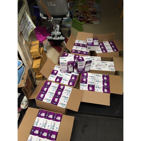 Thân bình sữa avent hồng 125m, 260ml