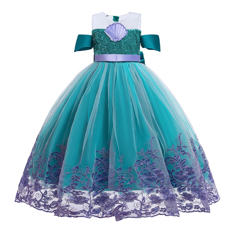 Đầm MQATZ cosplay unicorn vestidos biểu diễn trường học cho bé gái 2-10 tuổi