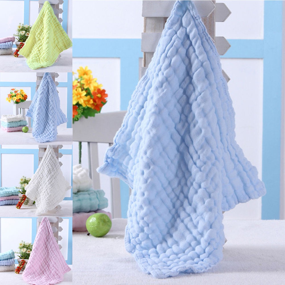 Khăn Tắm Cotton Mềm Mại Cho Bé Sơ Sinh