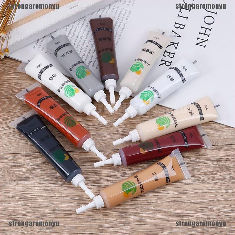 【STR】Solid  Furniture Refinishing Paint Floor Color Paste Repair Pen Pa
