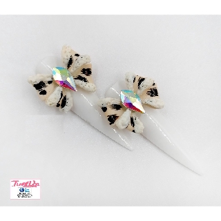 Nơ Bột Đắp Nổi 3D (Set 2 Cái)