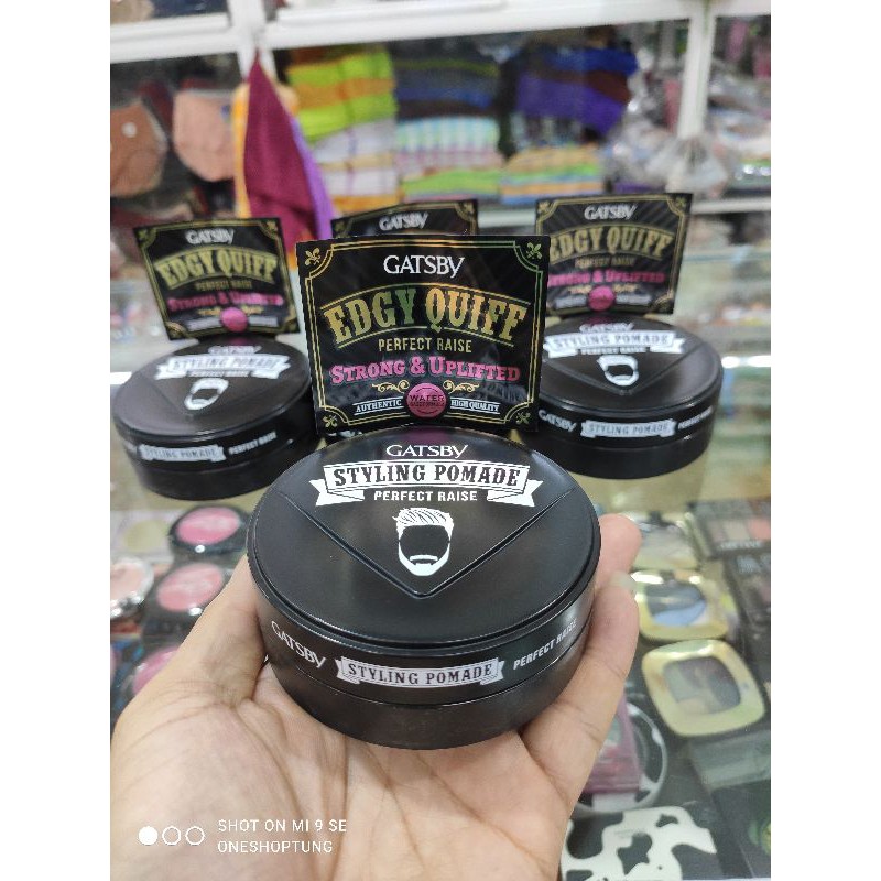 Gatsby Wax Vuốt Tóc Gatsby Pomade Perfect Raise 75g