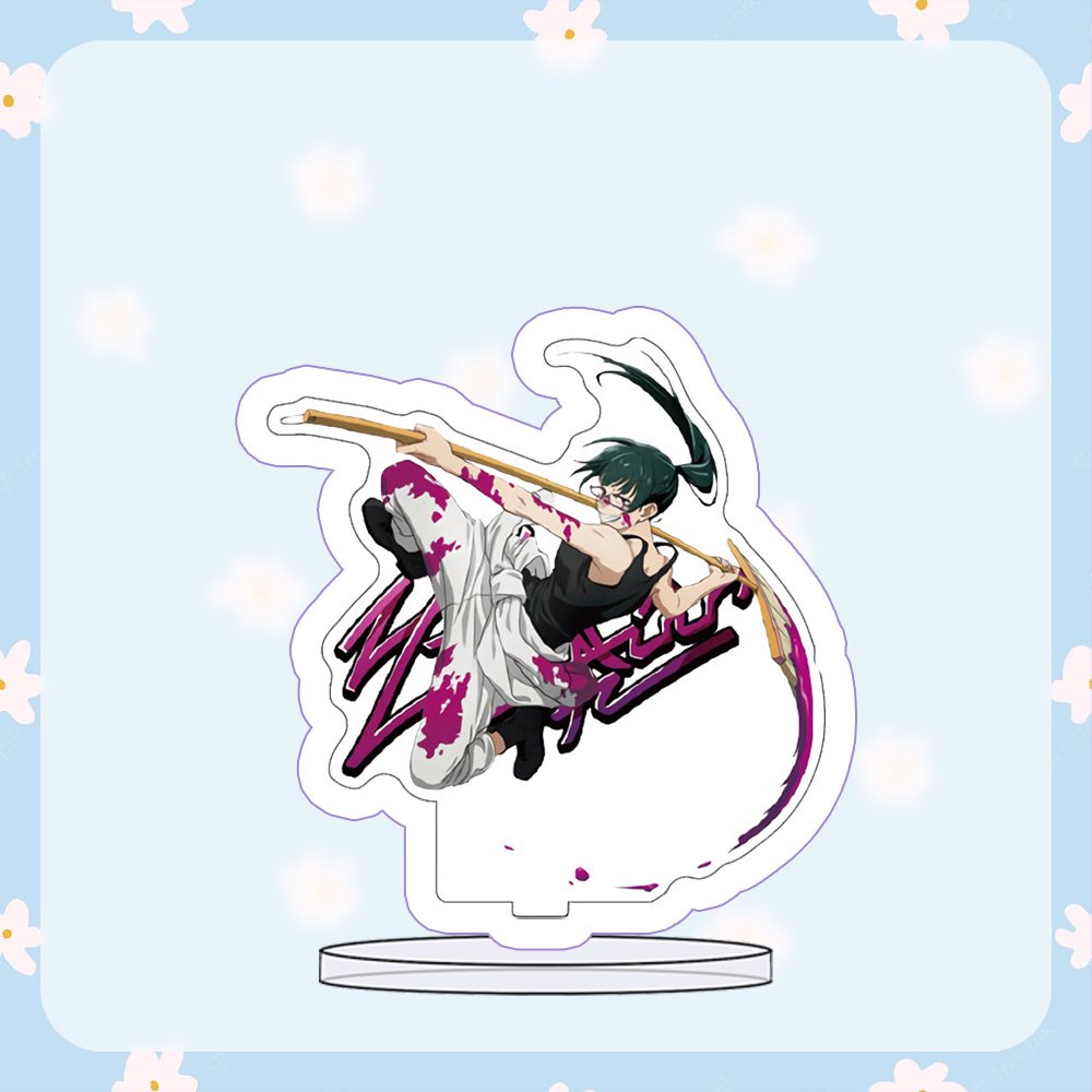 Standee nhân vật JUJUTSU KAISEN ver HỌA SĨ anime chibi standee mica acrylic trưng bày