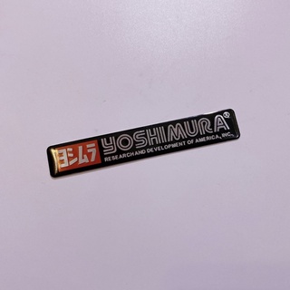 Decal tem nhôm Yoshimura chịu nhiệt cao cấp dán xe máy, ô tô, mũ bảo hiểm chống thấm nước, chống bay màu