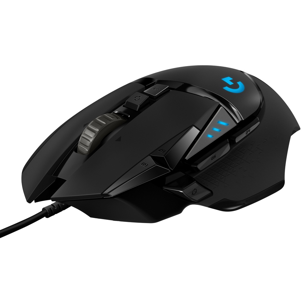 [Mã ELLOGIWL5 giảm 10% đơn 500K] Chuột game có dây Logitech G502 Hero - Cảm biến Hero 25K, RGB, 11 nút lập trình