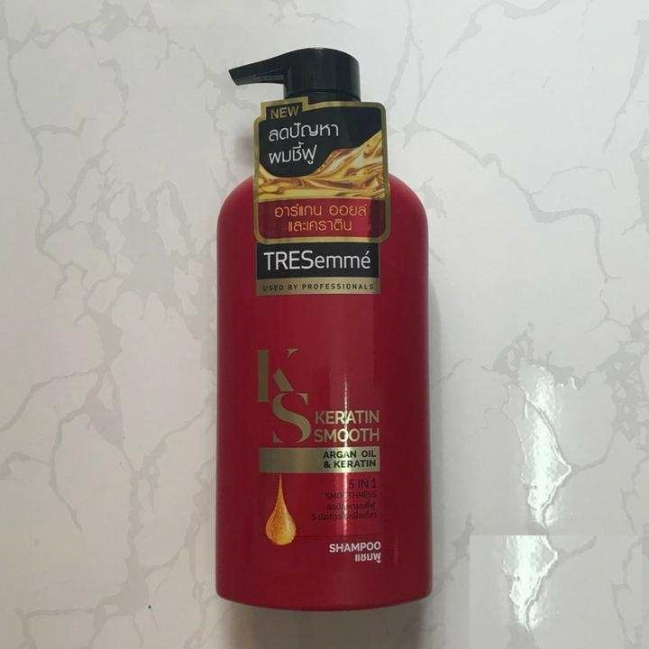 Combo 2 chai Dầu gội TRESEMME Keratin Smooth Thailand 450ml/chai