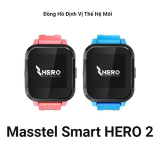 [ Hàng Chính Hãng ] Đồng hồ định vị trẻ em Masstel Smart Hero 2 "VỮNG VÀNG CHO CON ĐẾN TRƯỜNG"