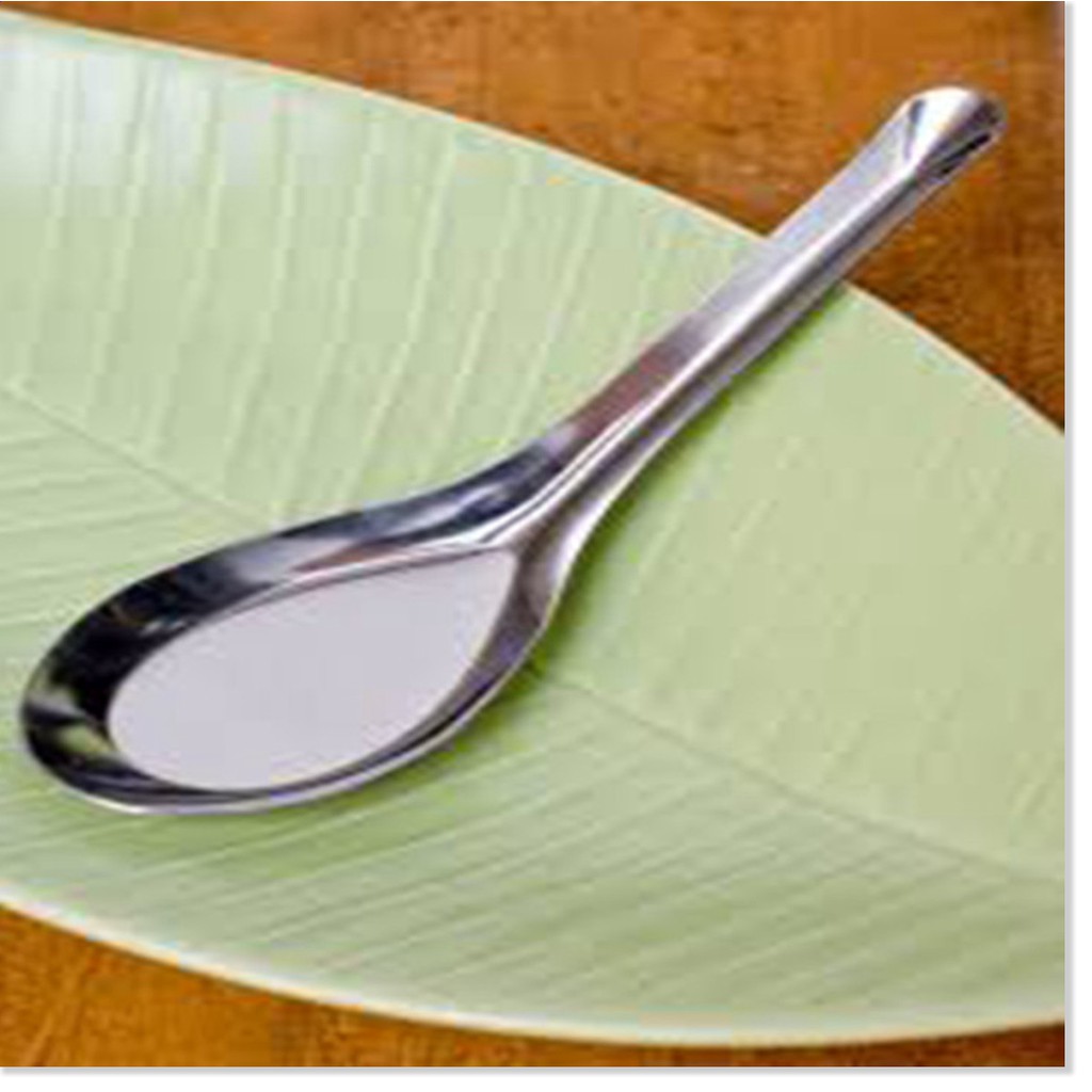 10 muỗng inox cao cấp không gĩ