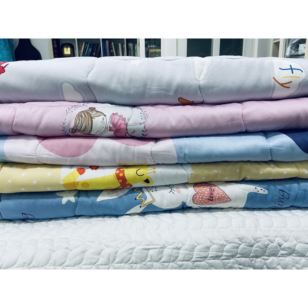 Thảm ngủ cho bé Tencel 100% mềm mịn an toàn 70x100cm