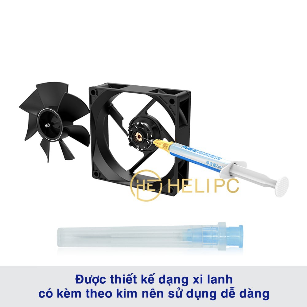 Dầu tra quạt tản nhiệt máy tính FL-N02 dầu bôi trơn mỡ bôi trơn 2ml
