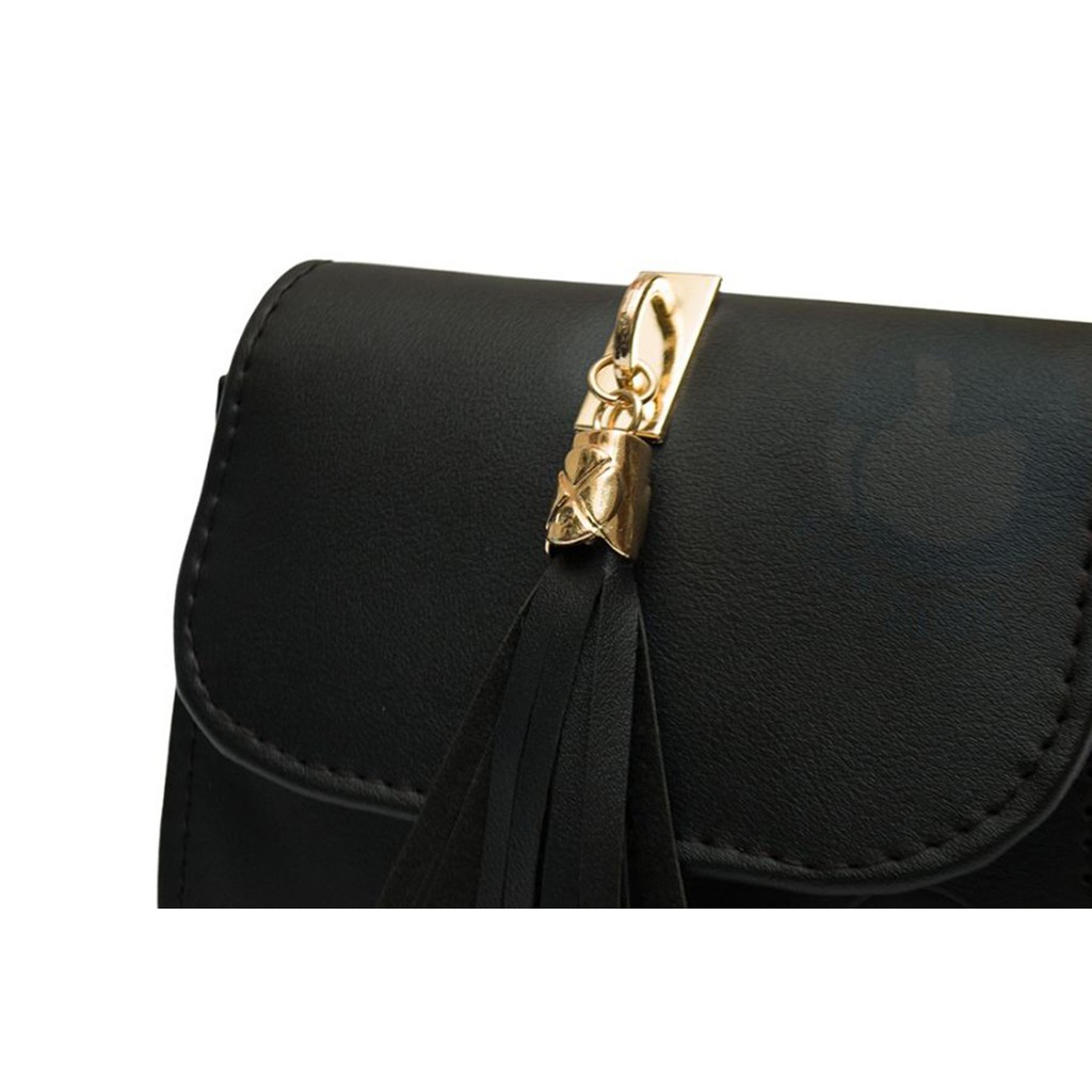 Túi xách màu trơn tua rua 1402 diệu phan độc lạ | BigBuy360 - bigbuy360.vn