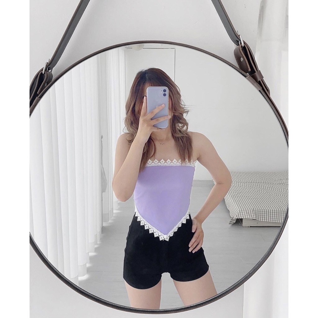 [HÌNH THẬT] ÁO ỐNG KIỂU KHĂN TURBAN QUẤN TRƠN BASIC, CROPTOP NỮ ÔM BODY HOT GIRL ULZZANG HÀN QUỐC SWAG CHẤT 71