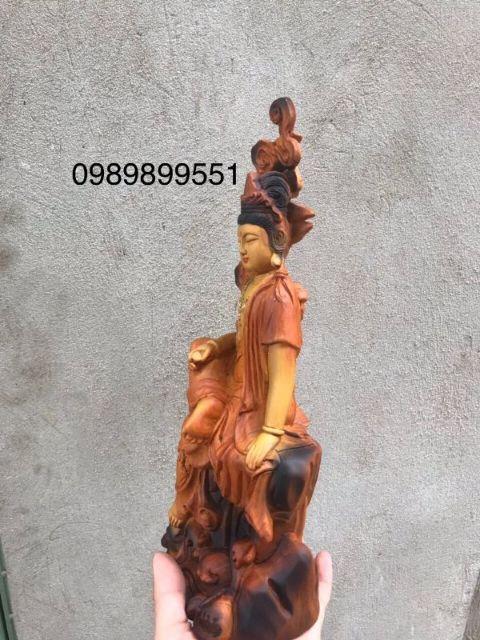 Tượng phật bà quan âm cao 30cm