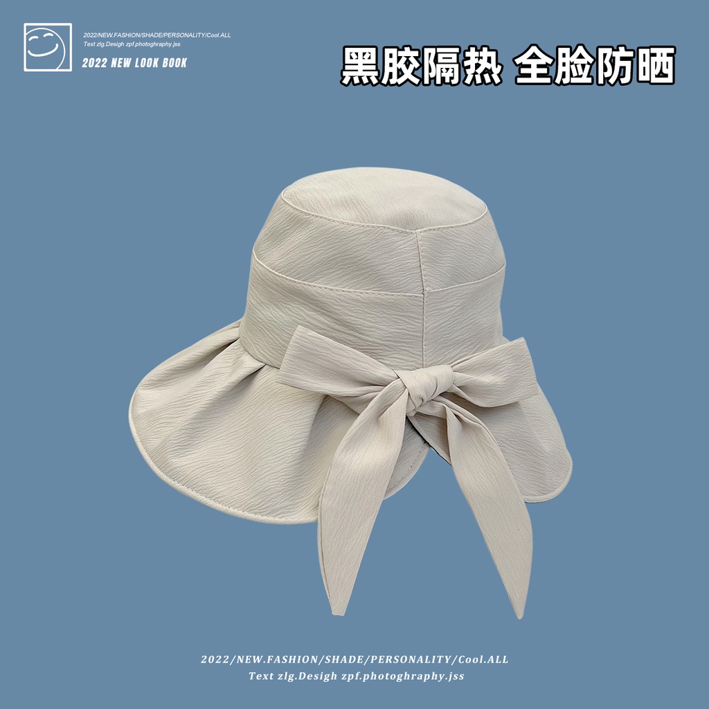 Nón Rộng Vành Chống Nắng Tia UV Màu Sắc Ngọt Ngào Thời Trang Mùa Hè Cho Nữ