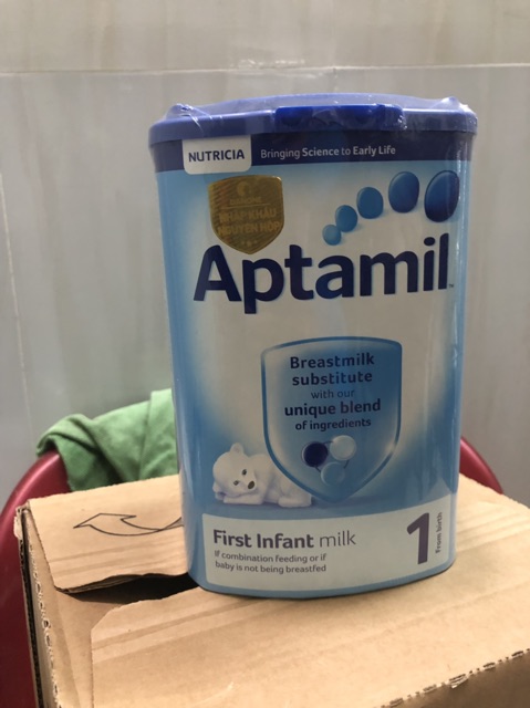Sữa Aptamil Anh số 1 (900g) Date T10/2021