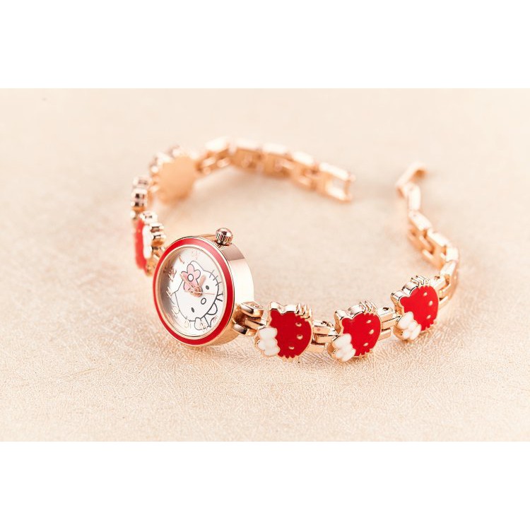 ĐỒNG HỒ NỮ JW MINI Hello kitty CỰC XINH