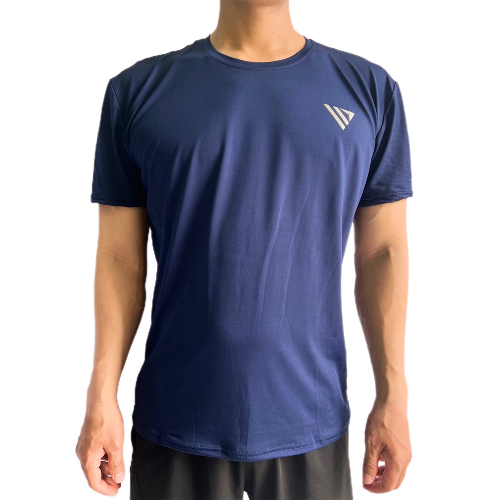 Áo Thun Thể Thao Nam VERMOS V15 Cổ Tròn Tay Ngắn Vải Thun Lạnh Chuẩn Form