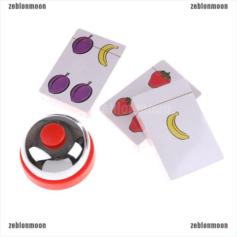 moon.vn Bộ thẻ bài Halli Galli chơi Board Game kích thước 17 x 13 x 4.5cm ☀$