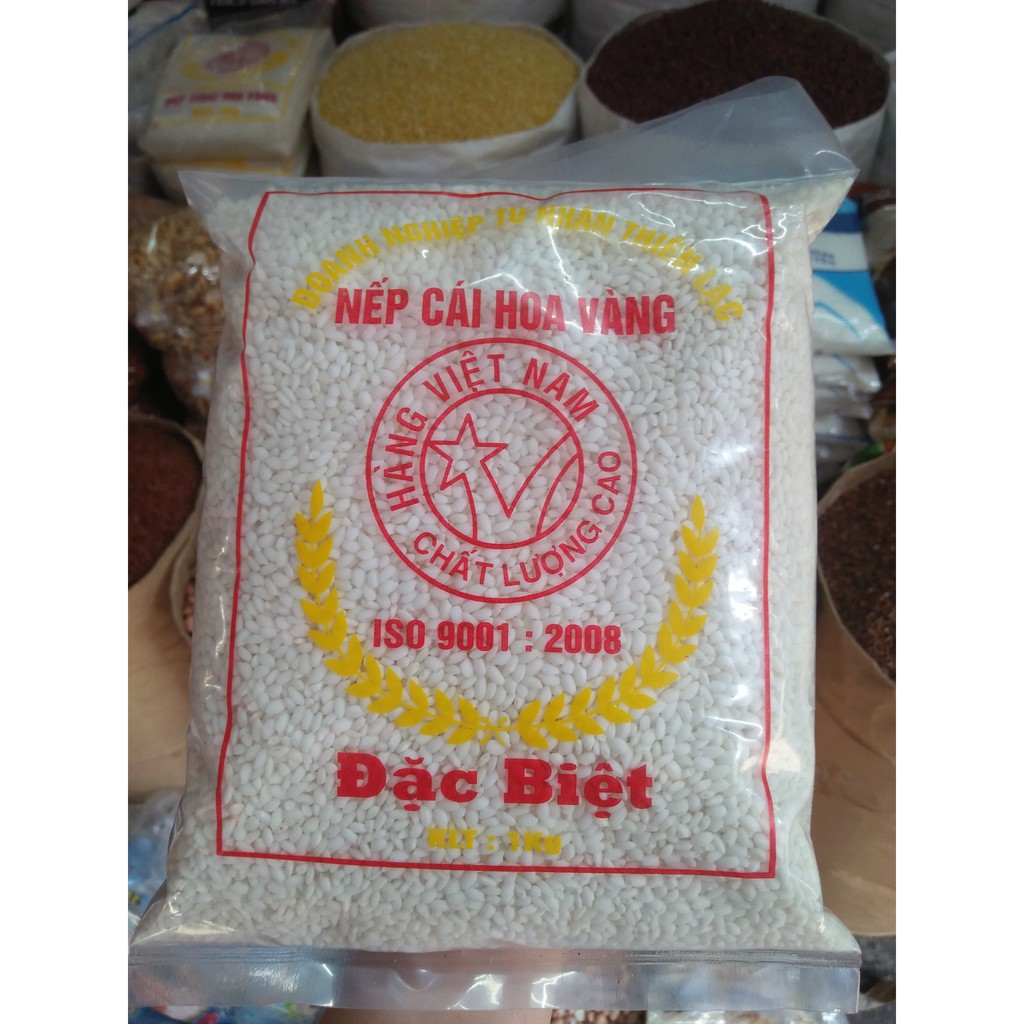 1kg NẾP CÁI HOA VÀNG LOẠI ĐẶC BIỆT