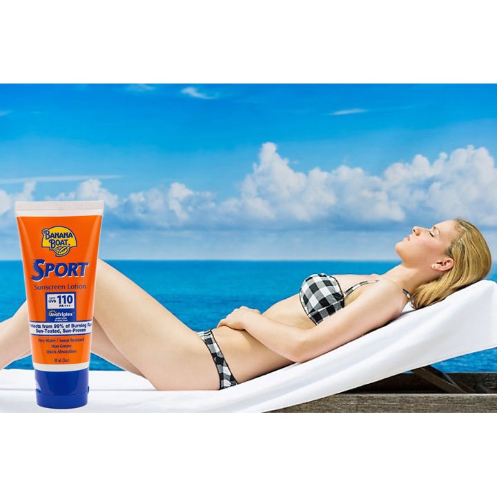 Kem Chống Nắng Thể Thao Banana Boat SPF110 (90ml) [ hàng chính hãng 100% ]