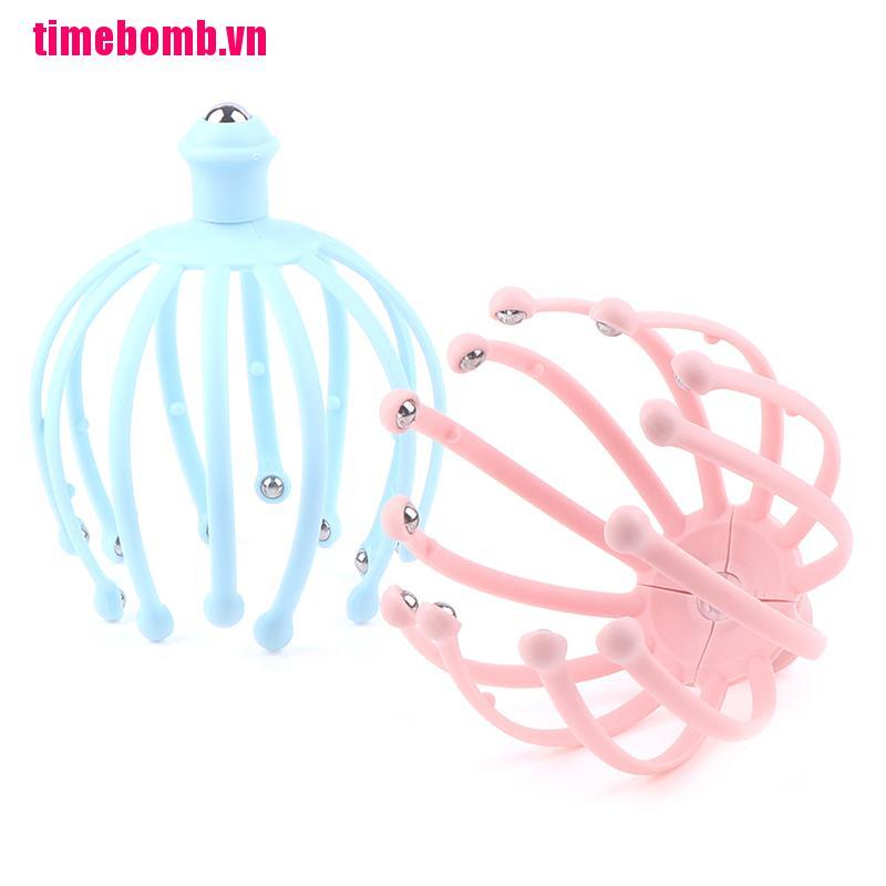 Dụng Cụ Mát Xa Da Đầu Hình Bạch Tuộc