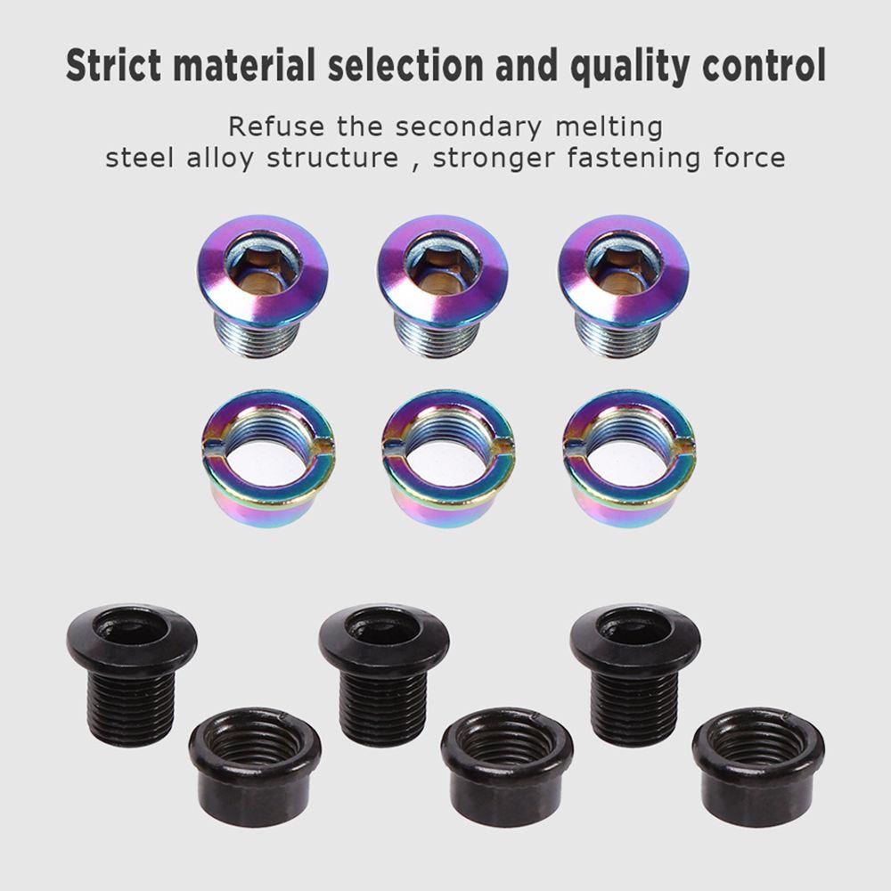 Ốc Vít Đầu Lục Giác Bằng Thép Không Gỉ Thay Thế Chuyên Dụng Cho Xe Đạp Leo Núi