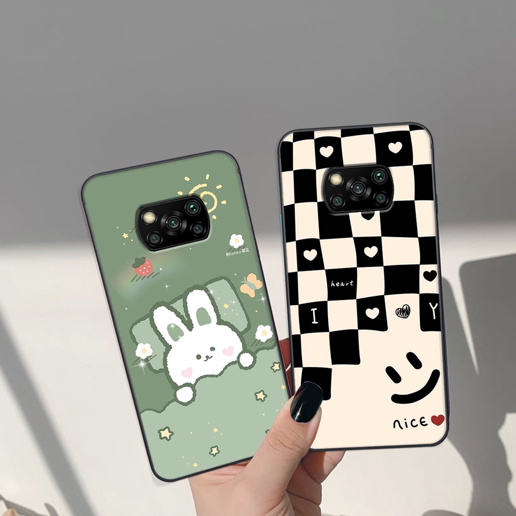Ốp lưng Xiaomi POCO X3 / X3 PRO / X3 NFC in hình Gấu nâu - hồng, Gấu Be@rick  cực CUTE, DỄ THƯƠNG