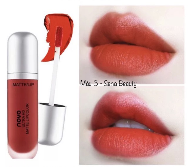 Son kem lì Novo Big Ultra HD Matte Lip Sena Beauty