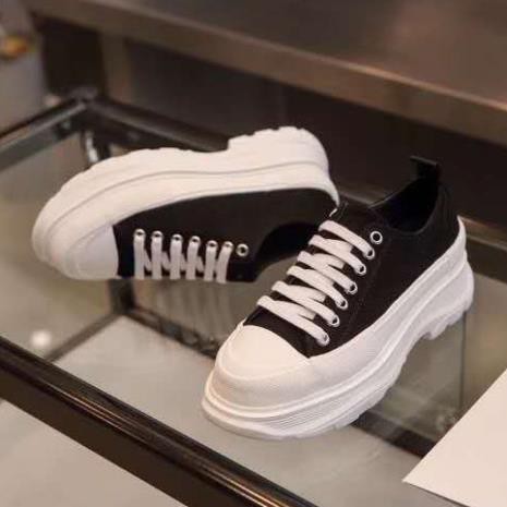 [ Mcqueen độn đế ] full box + full bill - giày sneaker nam nữ hót trend 2020 -ah22