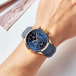 Đồng Hồ Quartz MINI FOCUS Chống Thấm Nước Với Dây Đeo Da