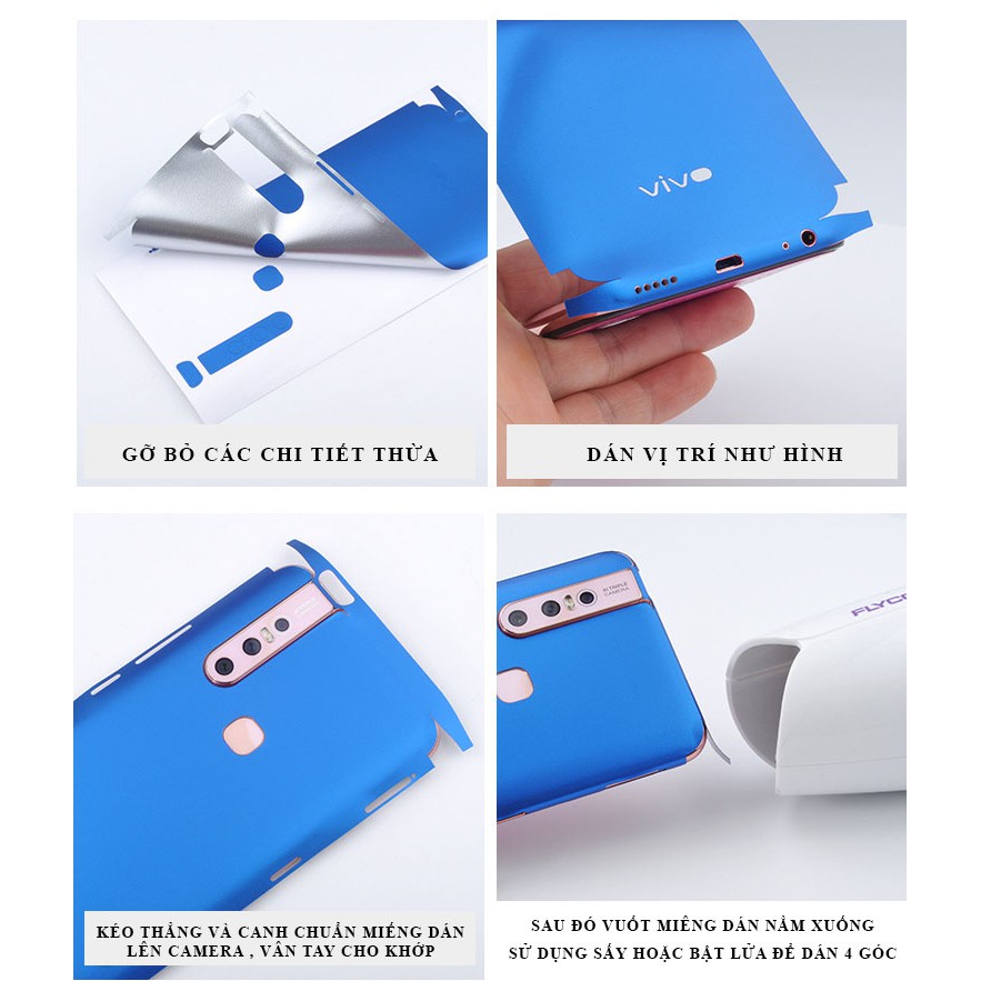 Miếng dán skin cho Vivo V15