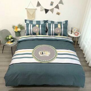 Set chăn ga gối cottong Hàn