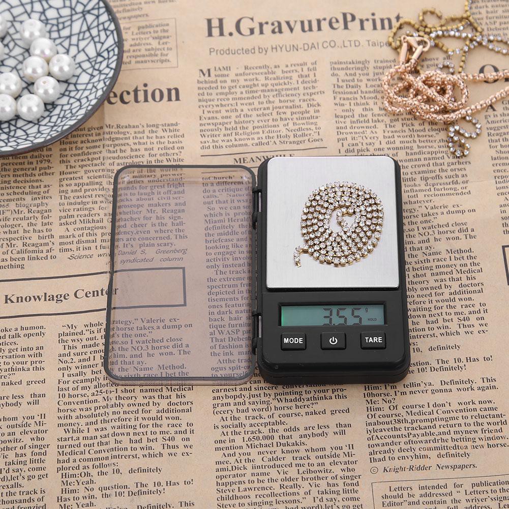 200g/0.01g Mini Digital High Precision Jewelry Diamond Gem Carat Scale