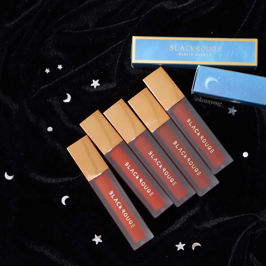 (Ver 5) Son kem Black Rouge Air Fit Velvet Lip Tint Night Series