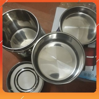 [GIẢM GIÁ] CẶP LỒNG INOX GIỮ NHIỆT HÀN QUỐC