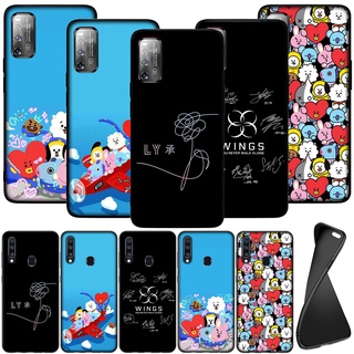 SAMSUNG Ốp Lưng Silicone Mềm In Hình Bt21 Cho Samsung Galaxy A9 A8 J8 A6 J4 J6 Prime Plus 2018 A2 Core J7 Duo