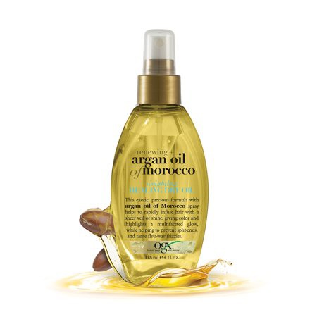 Tinh dầu dưỡng tóc OGX Argan Hair Oil of Morocco Làm Dày Tóc, Bóng Mượt, Phục Hồi Tóc Khô Hư Xơ, hàng Mỹ ShopDify