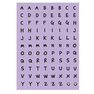 Sticker Chữ trang trí Sổ Scrapbook Album