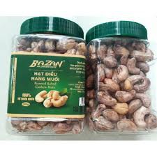 Hạt điều rang muối Bazan - Hộp 500gr