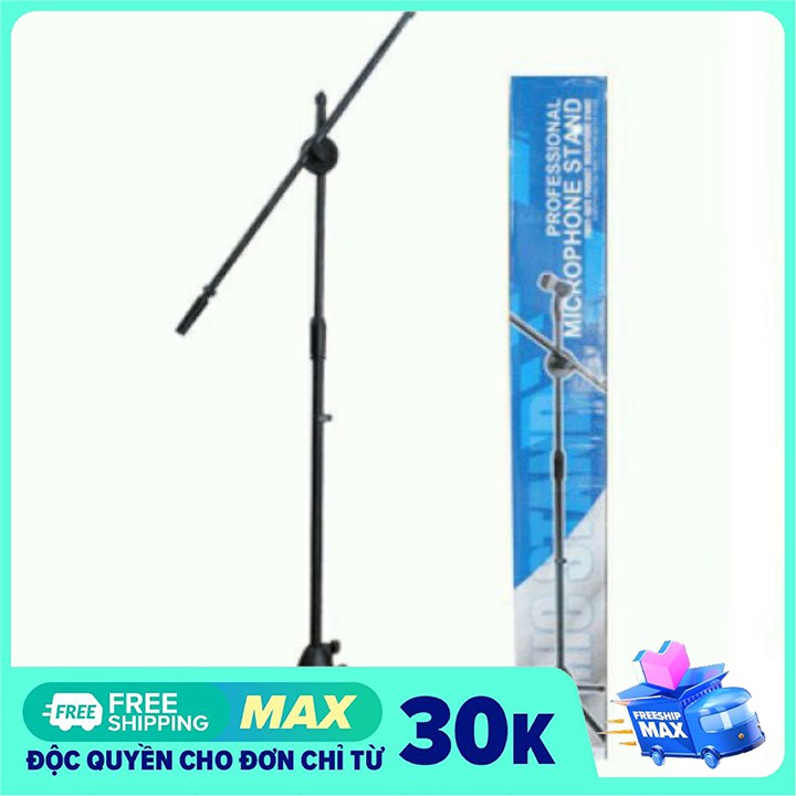 Chân đế đứng kẹp Micro bom mic stand-chân đế micro sân khấu