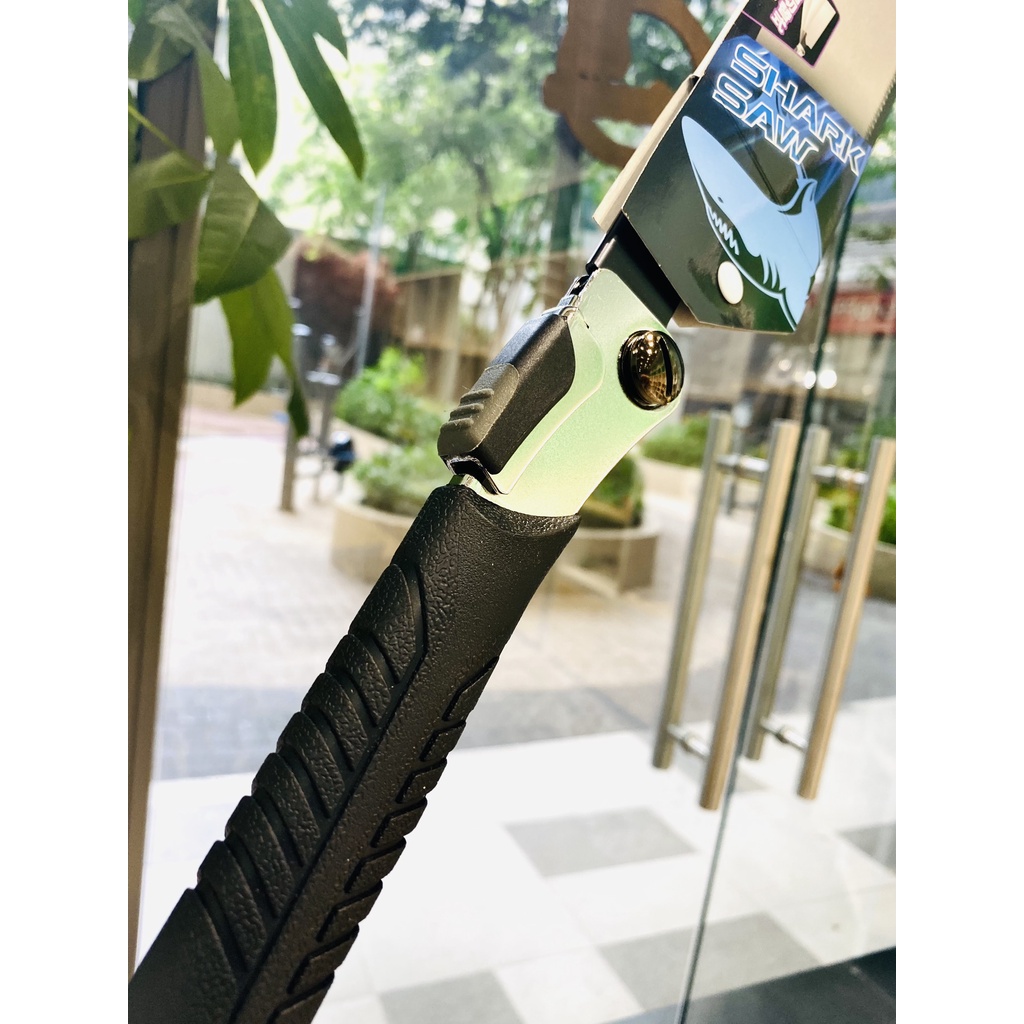 Cưa gỗ Takagi Shark Saw Foldable KATABA 265mm - Loại Gấp | Bước Răng Cưa Nhỏ, Thép SK-85, Cán Bọc Su Mềm, Lưỡi Thay Thế